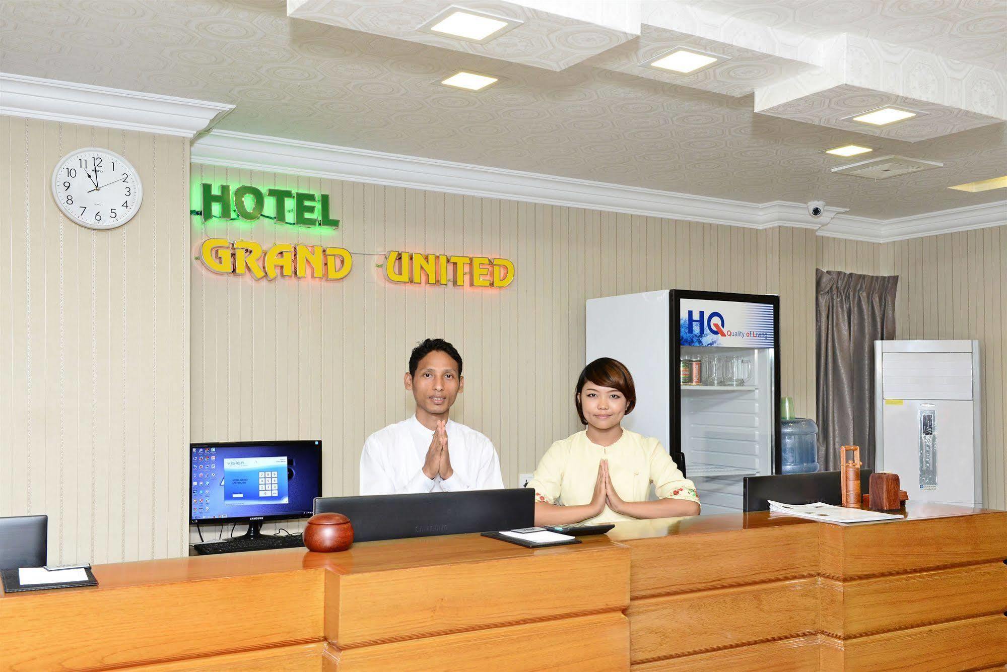 Hotel Grand United - 21St Downtown Yangon Exterior photo